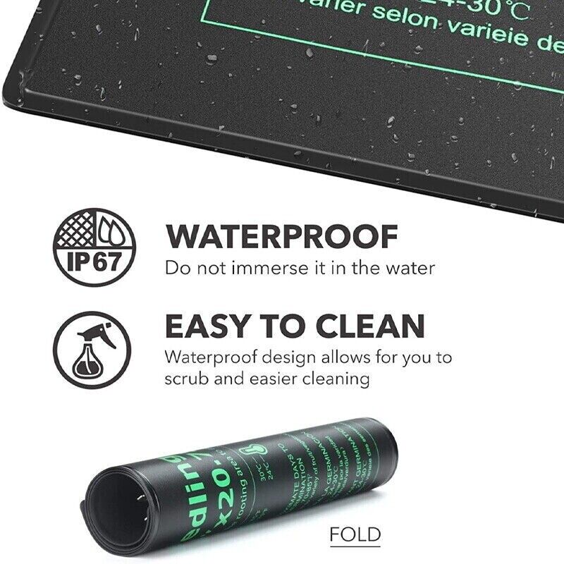 Seedling Heat Mat - LERWAY 21 Вт нагревательный коврик для