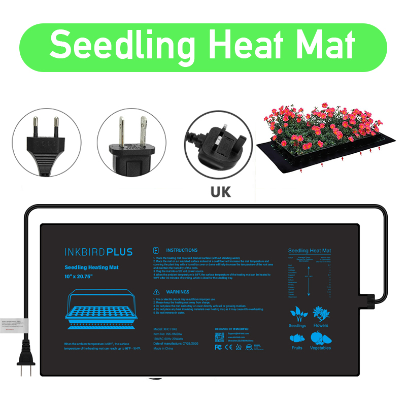 Seedling Heat Mat - Водонепроницаемый греющий коврик для рассады с