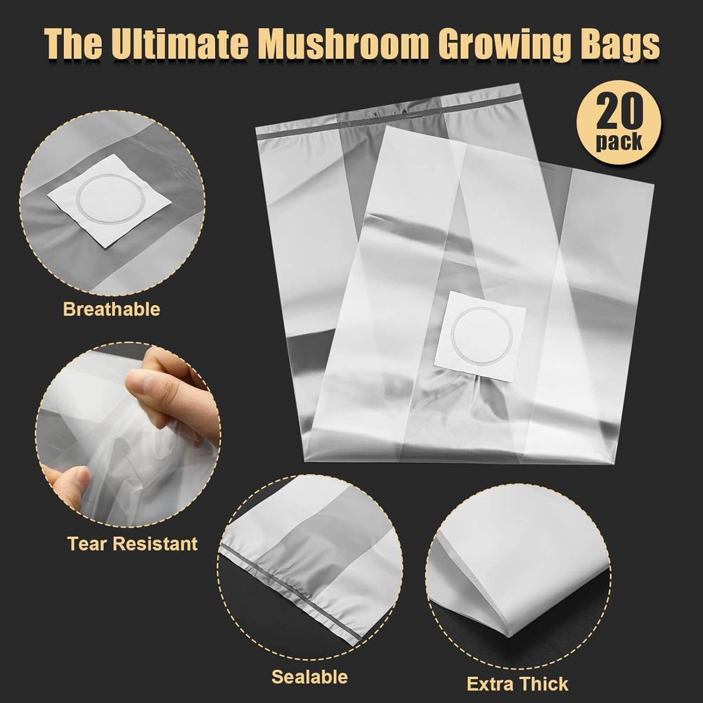 Пакеты для выращивания грибов, – обзор и цена Mushroom Spawn Bag