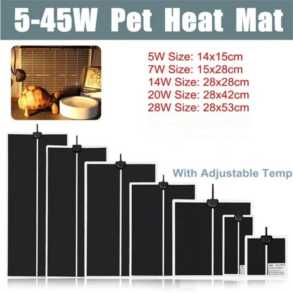 5 ~ 28 Вт нагревательный коври – обзор и цена Seedling Heat Mat