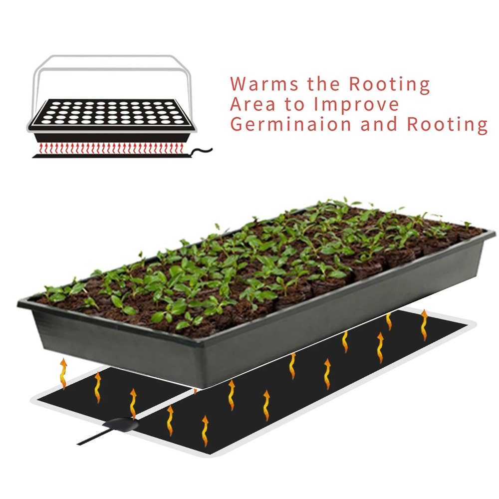 5 ~ 28 Вт нагревательный коври – обзор и цена Seedling Heat Mat