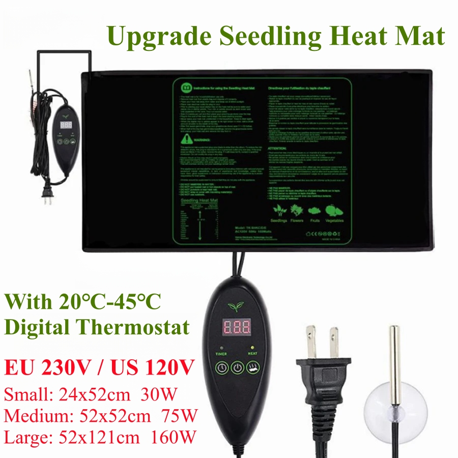 3-размерный модернизированный  – обзор и цена Seedling Heat Mat