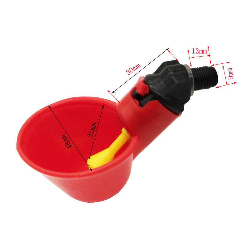 10 шт., подвесные чашки для во – обзор и цена Chicken Nipple Drinker